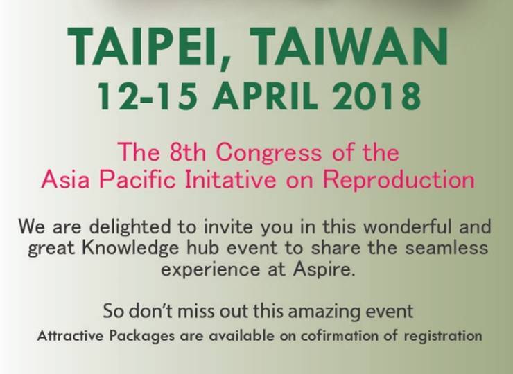 8th Congress of the Asia Pacific Initiative on Reproduction
